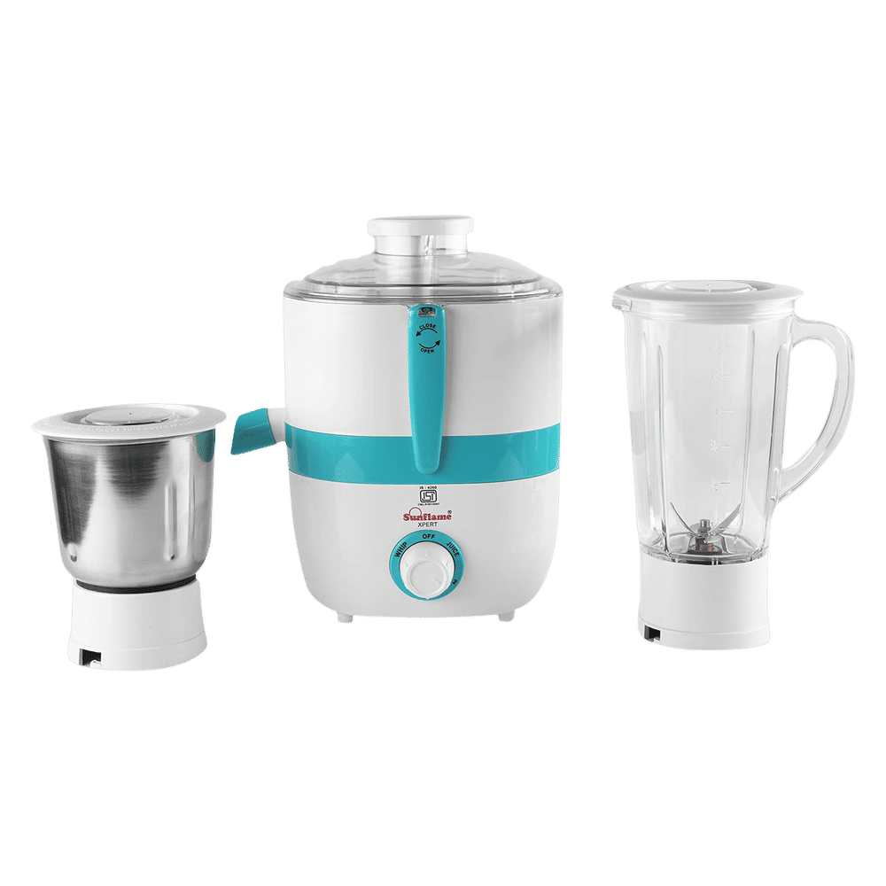 Buy Sunflame Xpert 500 Watt 2 Jars Juicer Mixer Grinder (3 Speed